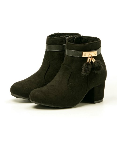 ブーツ 子供 キッズ ジュニア 女の子 ガール ココア Cocoa ヒール Ts Jn6 フットプレイス Foot Place Magaseek