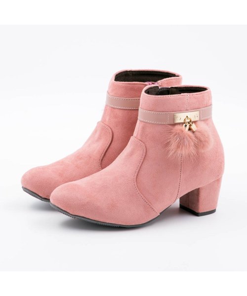 ブーツ 子供 キッズ ジュニア 女の子 ガール ココア Cocoa ヒール Ts Jn6 フットプレイス Foot Place Magaseek