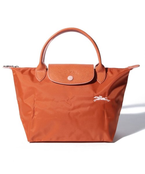 Longchamp(ロンシャン)/【LONGCHAMP】Le Pliage Club Sac Porte Main S/オレンジ系