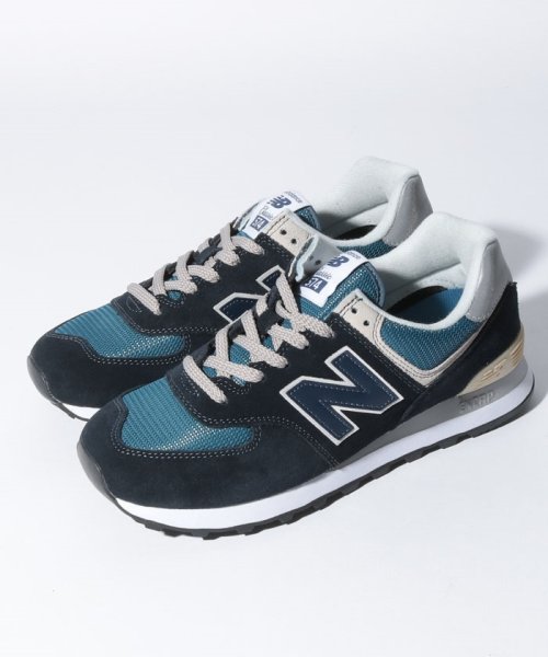 new balance(ニューバランス)/ML574 MS RUN STYLE/ネイビー