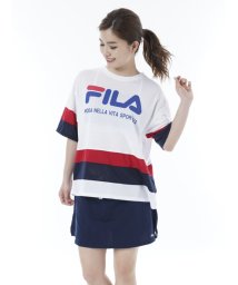 FILA(フィラ)/切替Tシャツ4点セット(229707)/ホワイト