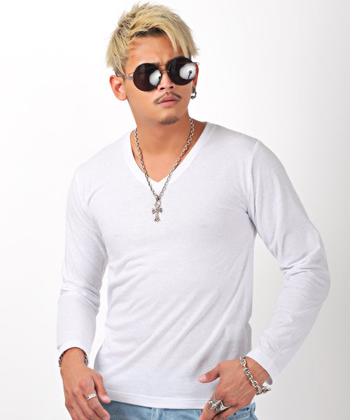 セール 天竺vネック長袖tシャツ ロンt メンズ 長袖tシャツ Vネック 天竺 無地 ラグスタイル Luxstyle Magaseek セール 天竺vネック長袖tシャツ ロンt メンズ 長袖tシャツ Vネック 天竺 無地 ラグスタイル Luxstyle Magaseek