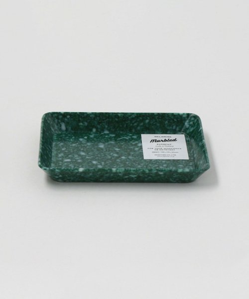 green label relaxing(グリーンレーベルリラクシング)/Livelihood [ ハイタイド ] HIGHTIDE Marble デスク トレイ S/DKGREEN