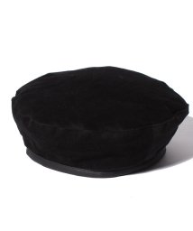 petit main LIEN(プティマイン　リアン)/ワッフルパイピングベレー帽/ブラック