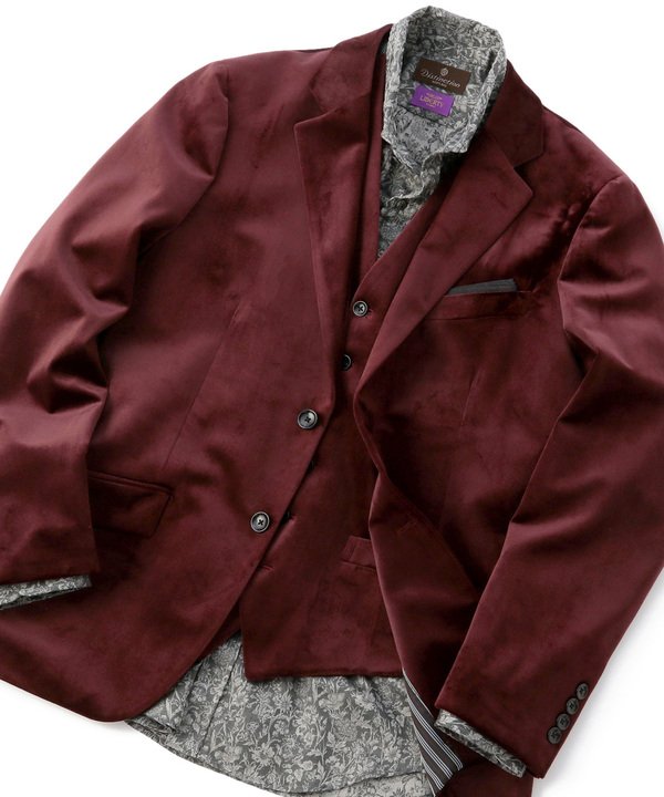 メンズ ベルベットジャケットをカジュアルに着こなす Fashion Spider