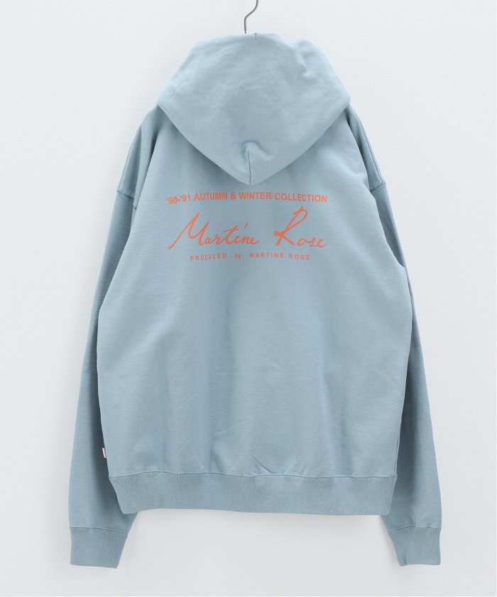 日本未発売 Martine rose Classic hoodie パーカー ネイビー econet.bi