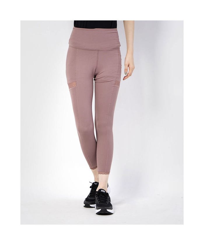 ナイキ Nike レディース フィットネス ロングパンツ ナイキ ウィメンズ ヨガ Stmt Cln Ho 7 8 タイツ Cu パープル ナイキ Nike Magaseek