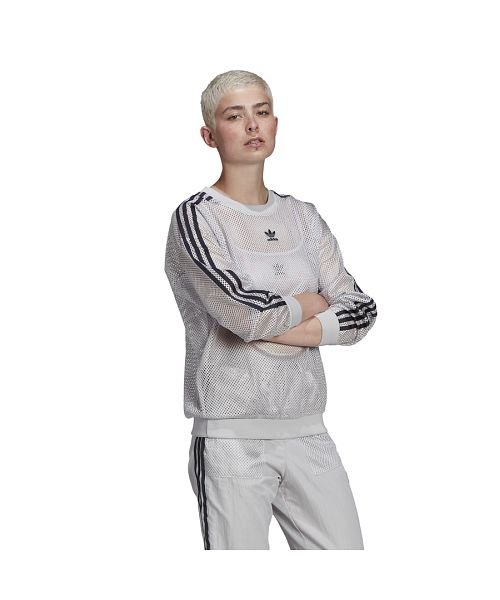 セール 70 Off メッシュ クルー スウェット アディダス オリジナルス Adidas Originals Magaseek