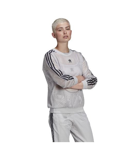 セール メッシュ クルー スウェット アディダス オリジナルス Adidas Originals Magaseek