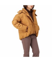 MAC HOUSE(women)(マックハウス（レディース）)/NAVY ネイビー 2wayカラーショートコート 571－2444/キャメル