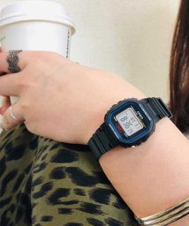 ar/mg(エーアールエムジー)/【60】CASIO スタンダードデジタル ミニ腕時計/ブラック系1