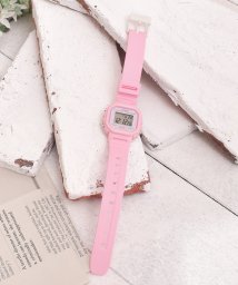 ar/mg(エーアールエムジー)/【60】CASIO スタンダードデジタル ミニ腕時計/ピンク