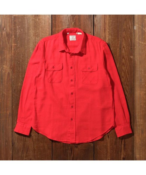 Levi's(リーバイス)/ショートホーンシャツ FLAME SCARLET/REDS