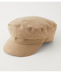AZUL by moussy(アズールバイマウジー)/ECO SUEDE CASQUETTE/BEG