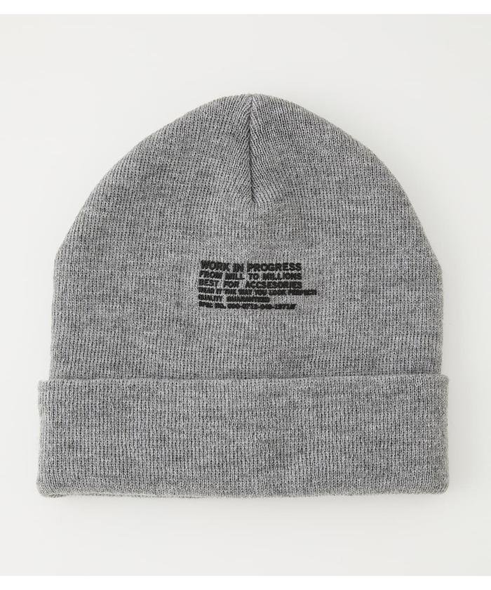 セール Message Knit Cap アズールバイマウジー Azul By Moussy Magaseek