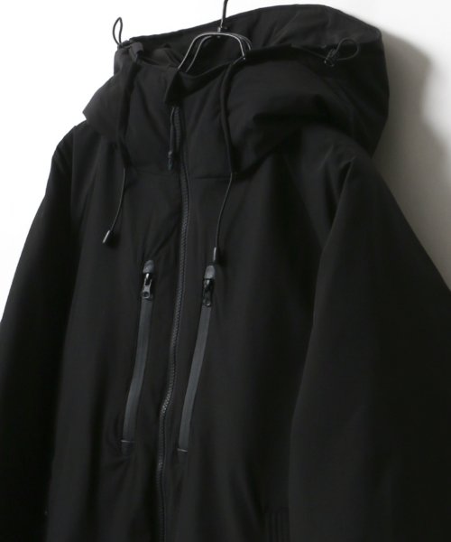 LAZAR(ラザル)/【Lazar】ECWCS LEVEL7 FIBER DOWN JACKET/ファイバーダウンジャケット/ミリタリージャケット メンズ アウター/ブラック