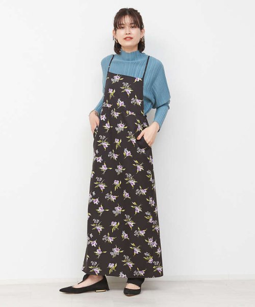 セール フラワープリントワンピース ルージュヴィフラクレ Rouge Vif La Cle Magaseek