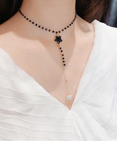 セール ネックレス 星 フェイクパール アクセサリー 結婚式 ショッピングゴー Shoppinggo Magaseek