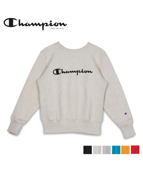 CHAMPION(チャンピオン)/チャンピオン Champion リバースウィーブ トレーナー スウェット プルオーバー メンズ レディース クルーネック REVERSE WEAVE CREW /ライトベージュ