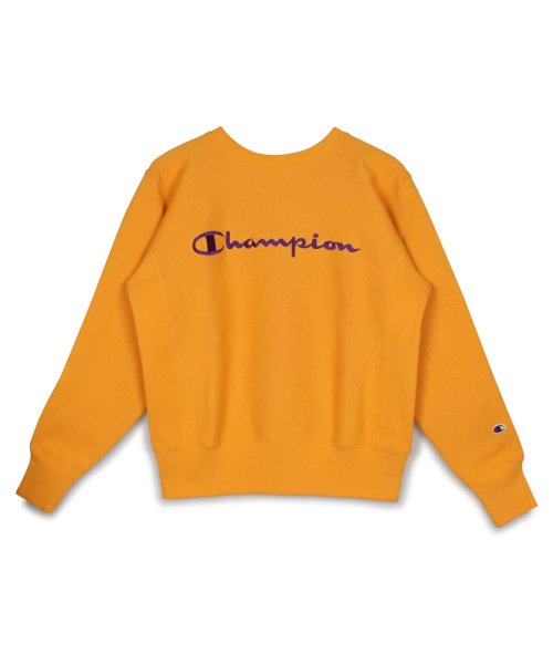 CHAMPION(チャンピオン)/チャンピオン Champion リバースウィーブ トレーナー スウェット プルオーバー メンズ レディース クルーネック REVERSE WEAVE CREW /マスタード