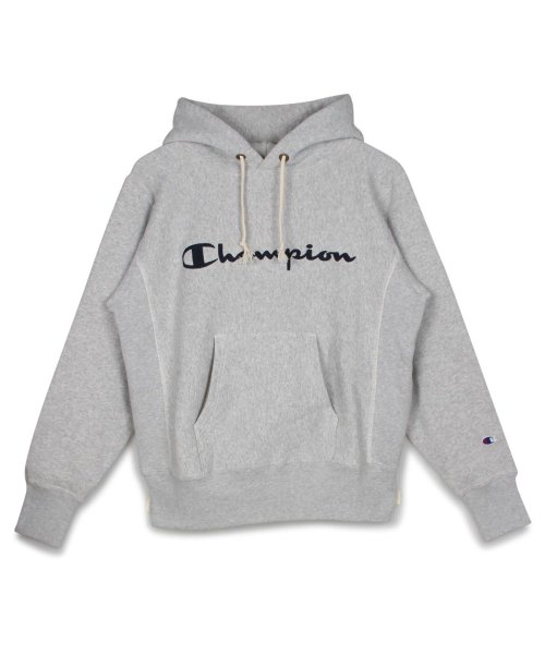 CHAMPION(チャンピオン)/チャンピオン Champion リバースウィーブ パーカー スウェット プルオーバー メンズ レディース REVERSE WEAVE PULLOVER HOOD/シルバーグレー