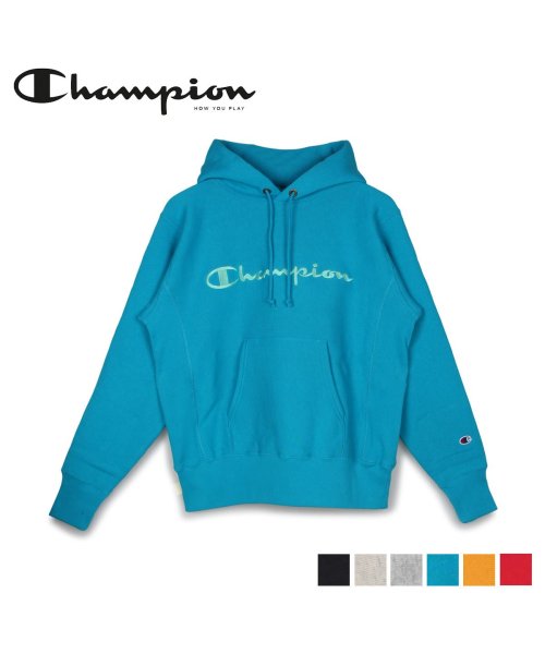 CHAMPION(チャンピオン)/チャンピオン Champion リバースウィーブ パーカー スウェット プルオーバー メンズ レディース REVERSE WEAVE PULLOVER HOOD/ブルー