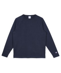 CHAMPION(チャンピオン)/チャンピオン Champion Tシャツ 長袖 ロンT カットソー メンズ T1011 RAGLAN LONG SLEEVE T－SHIRT ブラック ホワイト/ネイビー