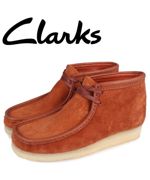 セール クラークス Clarks ワラビーブーツ メンズ Wallabee Boot ブラウン クラークス Clarks Magaseek