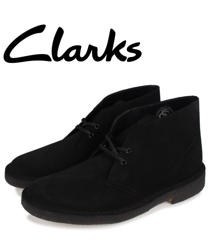 セール クラークス Clarks デザート ブーツ メンズ Desert Boot ブラック 黒 26155480 503634195 クラークス Clarks Magaseek
