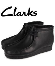 Clarks/ クラークス clarks ワラビーブーツ メンズ WALLABEE BOOT ブラック 黒 26155512 /503634196