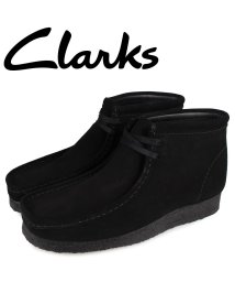 Clarks/ クラークス clarks ワラビーブーツ メンズ WALLABEE BOOT ブラック 黒 26155517 /503634199