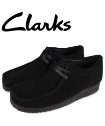 Clarks/ クラークス clarks ワラビーブーツ メンズ WALLABEE ブラック 黒 26155519 /503634200