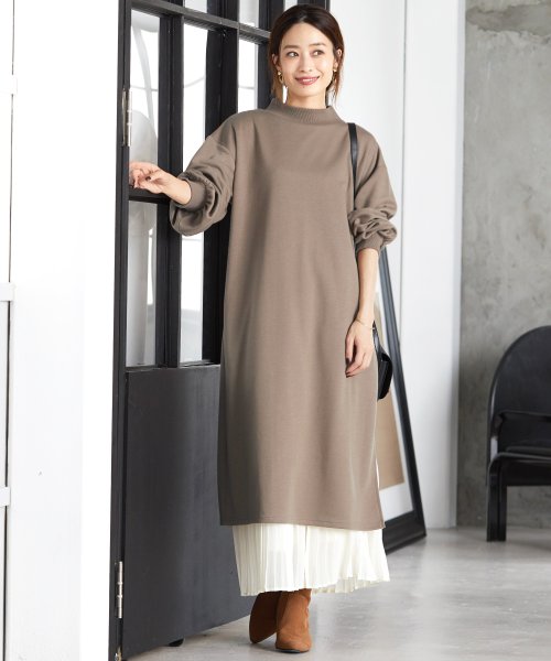 パフ袖ボトルネックスリットワンピース Happy急便 By Verita Jp Happy Exp Magaseek