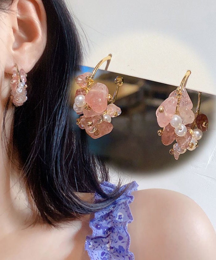 セール ピアス レディース パール 揺れる フックピアス 大ぶり モチーフピアス 花 可愛い イヤリング 人気アクセサリー 二次会 結婚式 ショッピングゴー Shoppinggo Magaseek