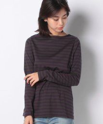 SHIPS WOMEN OUTLET(シップス　ウィメン　アウトレット)/MAISON.C:BOAT NECK TOP          /パープル