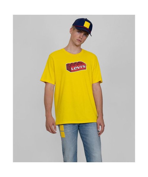 Levi's(リーバイス)/リラックスTシャツ LEGO BRICK YELLOW/YELLOWS/ORANGES