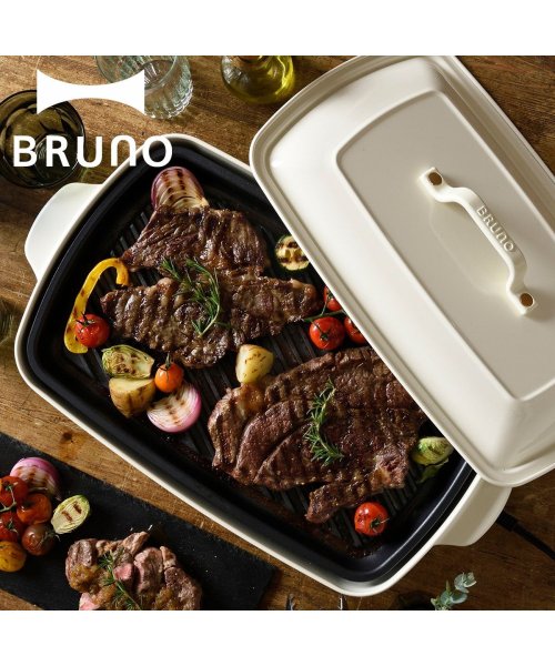 BRUNO(ブルーノ)/BRUNO ブルーノ ホットプレート 焼肉 ホットプレート グランデサイズ用 オプション プレート 大型 大きい 大きめ 料理 パーティ キッチン 家電 ブラッ/ブラック