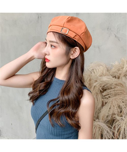 セール 韓国風 チョボ付き ベレー帽 レディース ミニミニストア Miniministore Magaseek