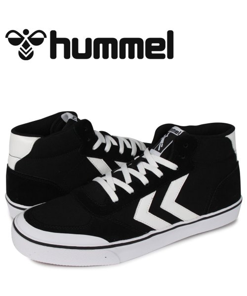 ヒュンメル Hummel スタディール ミッド スニーカー メンズ Stadil Mid 3 0 ブラック 黒 Hm71 01 ヒュンメル Hummel Magaseek