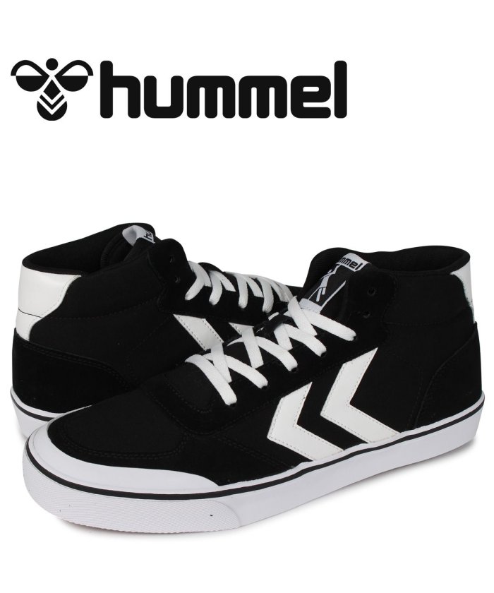 クーポン開催中 ヒュンメル Hummel スタディール ミッド スニーカー メンズ Stadil Mid 3 0 ブラック 黒 Hm71 01 ヒュンメル Hummel Magaseek