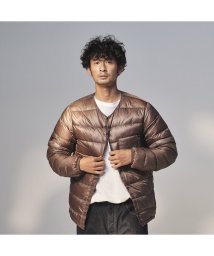 NANGA(ナンガ)/NANGA ナンガ ジャケット ダウンジャケット メンズ 2WAY INNER DOWN CARDIGAN ブラック ネイビー カーキ ブラウン 黒 N1IDB/ブラウン