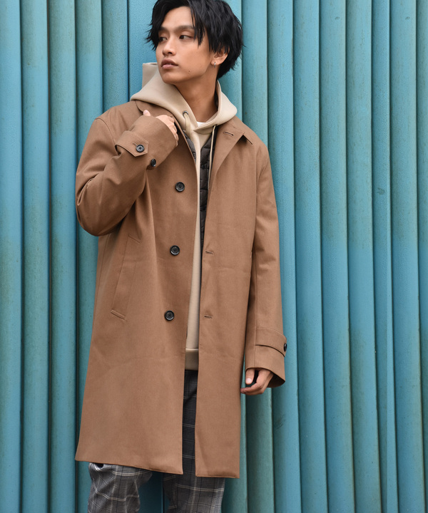 soundman オイルドステンカラーコート union works別注