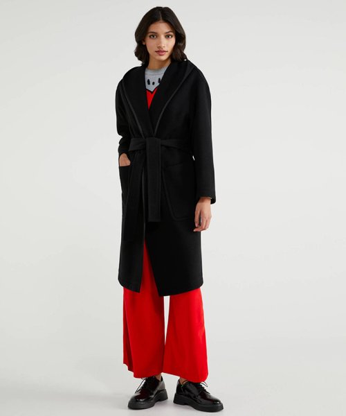 セール ウールナイロンフードコート ベネトン レディース Benetton Women Magaseek セール ウールナイロンフードコート ベネトン レディース Benetton Women Magaseek