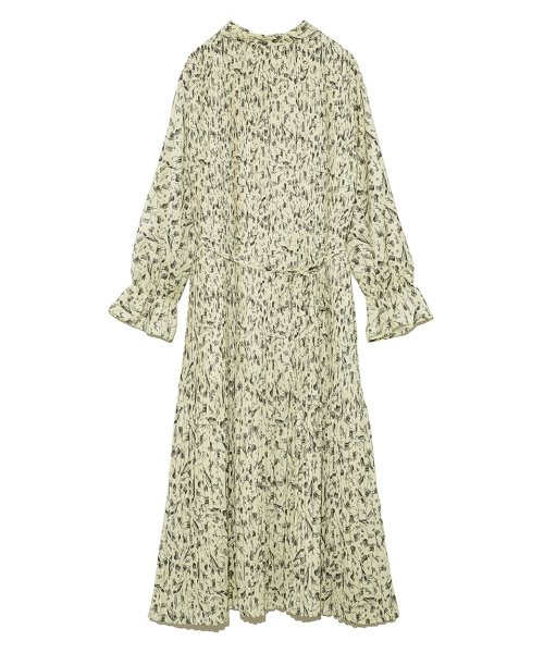 ガウラプリントプリーツワンピース セルフォード Celford Magaseek