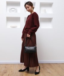 UNGRID bag(アングリッド　バッグ)/ナチュラルグレインお財布ポシェット/BLK