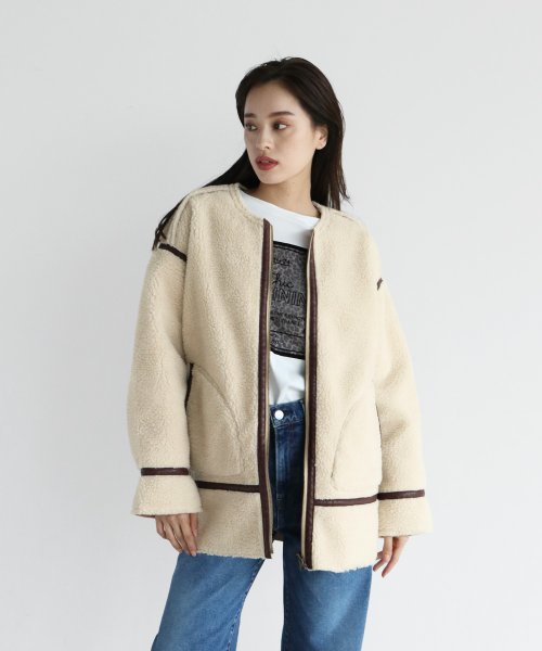 セール Radiate リバーシブル ムートンコート ラシュッド Lasud Magaseek セール Radiate リバーシブル ムートンコート ラシュッド Lasud Magaseek