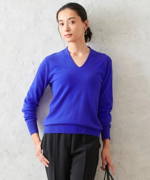 カシミヤ混 Teresa Vネック ニット レディースファッション 阪急百貨店公式通販 Hankyu Fashion