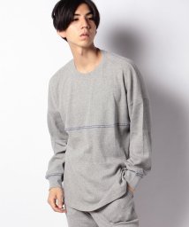 COMME CA MEN/【セットアップ対応商品】コムサメン　ワッフル無地長袖　リラクシングウェア/503619812