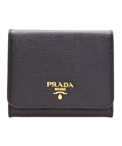 PRADA(プラダ)】PRADA プラダ 財布 三つ折り 折財布 1mh176vitmovnero 