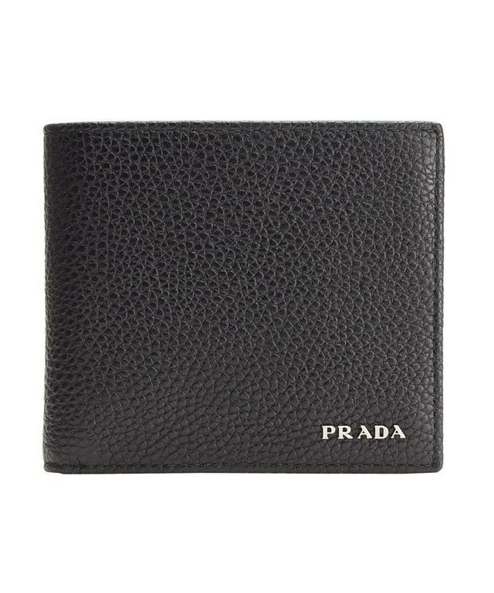 Prada プラダ Prada プラダ 財布 二つ折り 折り財布 2mo738vitgranero プラダ Prada Magaseek